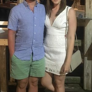 White Bodycon Lace Dress